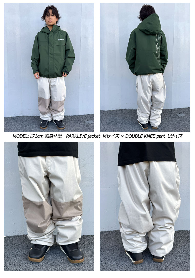 25-26 REPUBLIC&CO/リパブリック DOUBLE KNEE pant 着用説明動画