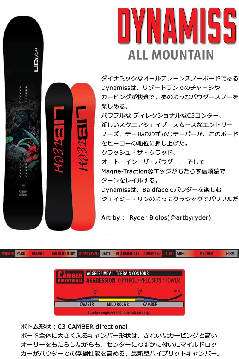 LIBTECH DYNAMISS 2021-22' | リブテック ダイナミス | PROTY