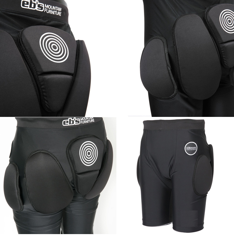 eb's/エビス SLIM PROTECT スリムプロテクト ヒップパッド メンズ