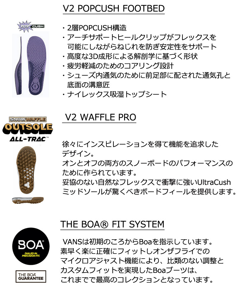 VANS（ヴァンズ） 25-26 VANS/バンズ ENCORE PRO エンコアプロ