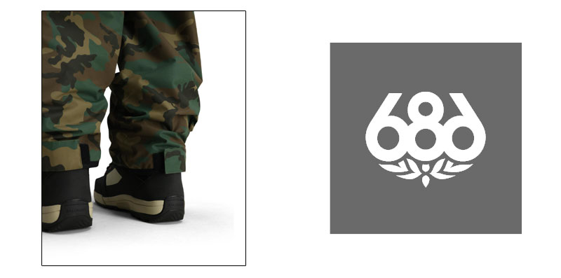 25-26 SIX EIGHT SIX/686 ESSOX CARGO pant メンズ レディース 防水