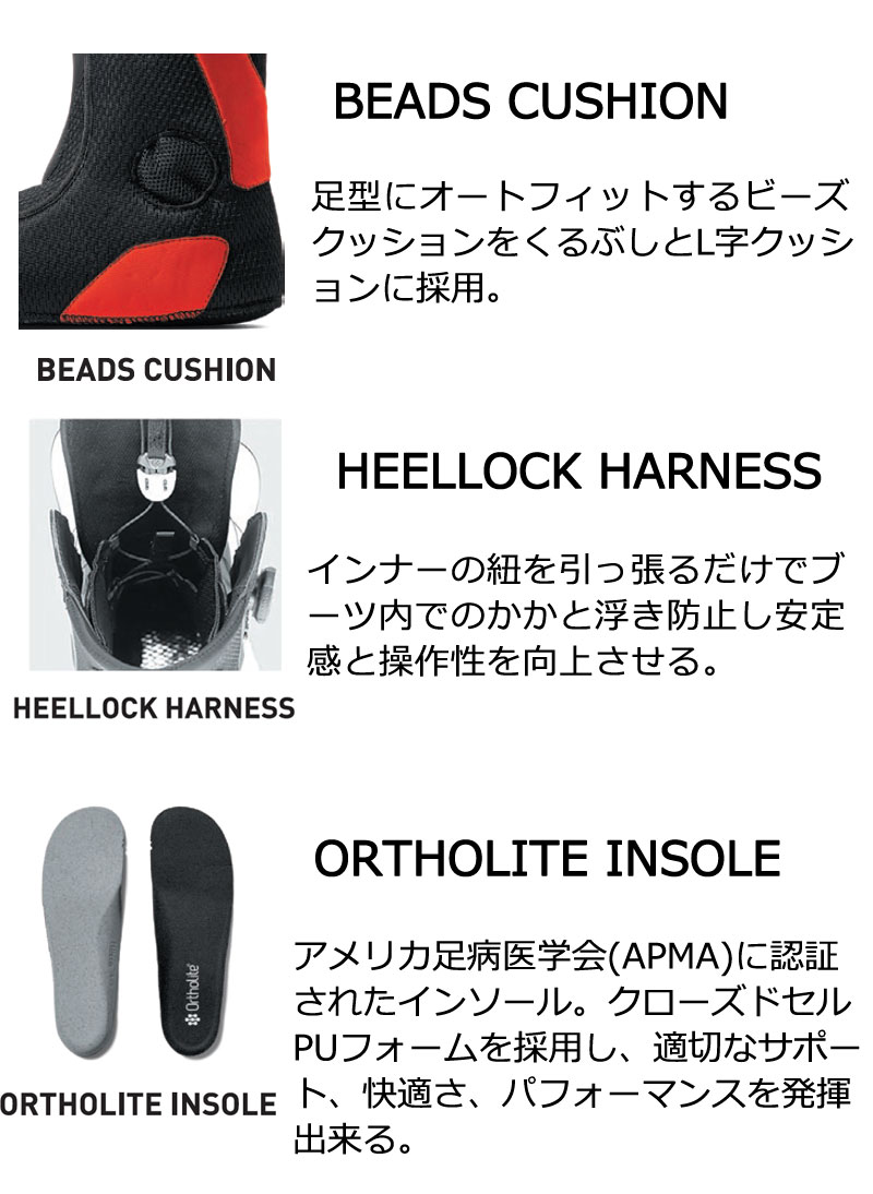 極美品！FLUX WBOA US8　26CM 25-26 FLUX ブーツ LB-BOA フラックス エルビー ボア BOOTS