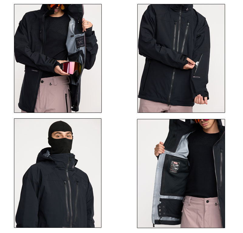 ジャケット・アウター VOLCOM VOLCOM 24-25 VOLCOM/ボルコム L GORE-TEX jacket 着用説明動画