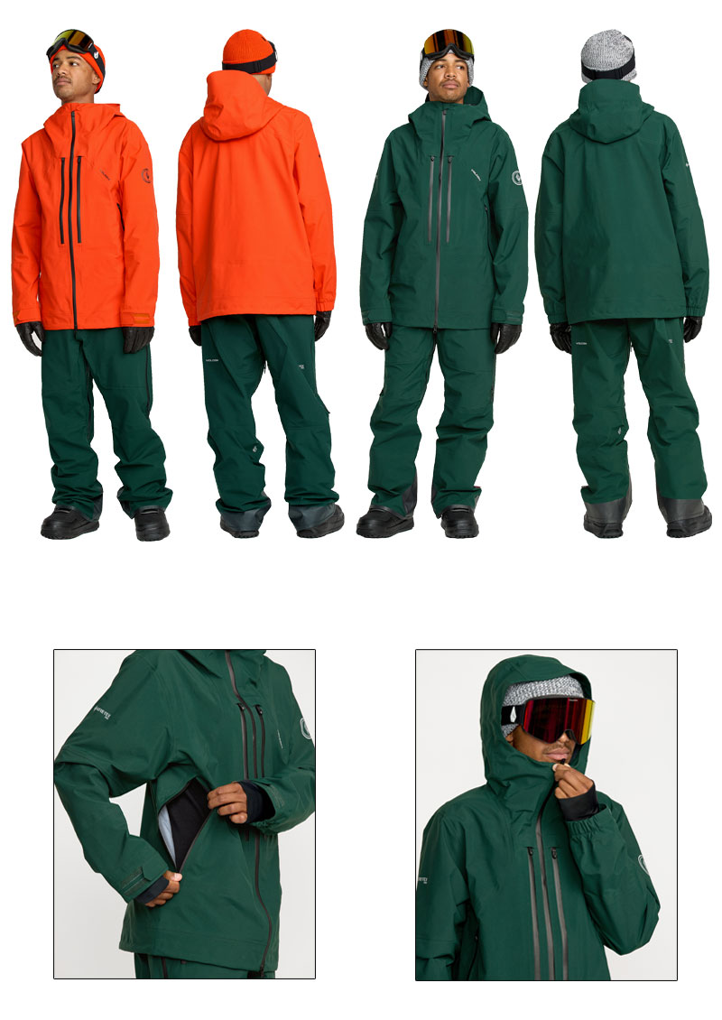 すみれ@プロフ必読　　フード付きジャケット US XS VOLCOM（ボルコム） 25-26 VOLCOM/ボルコム ANYOX GUIDE GORE PRO