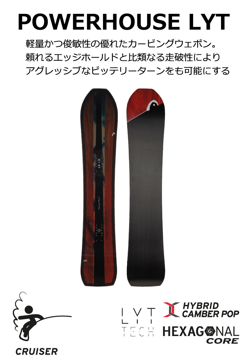 25-26 HEAD/ヘッド POWERHOUSE LYT パワーハウスライテック メンズ