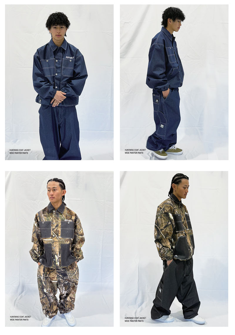 25-26 REPUBLIC&CO/リパブリック HUNTAING COAT jacket 着用説明動画