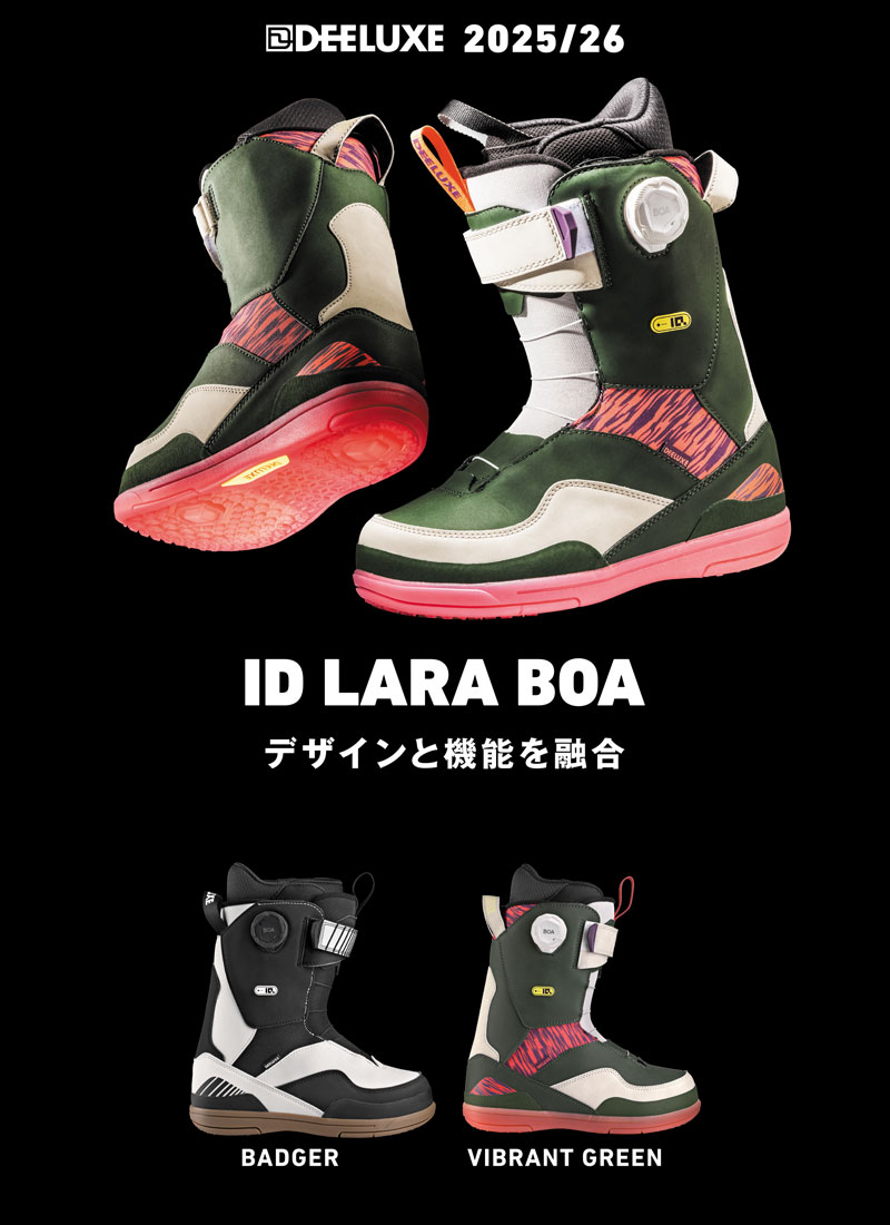 スノーボード DEELUXE LARA BOA 25-26 DEELUXE（ディーラックス） 25-26 DEELUXE/ディーラックス ID LARA BOA