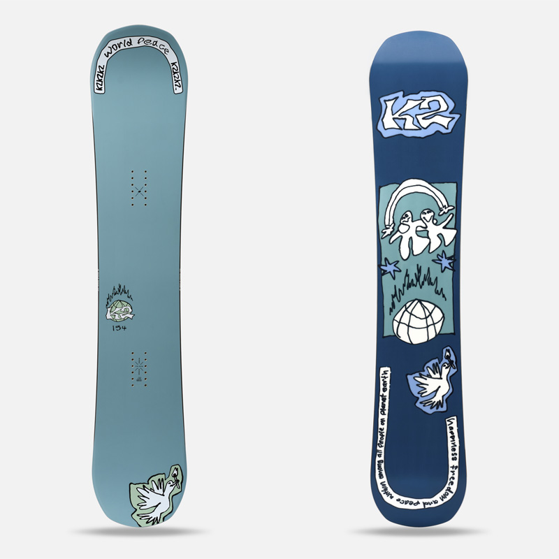 25-26 K2/ケーツー WORLD PEACE ワールドピース メンズ レディース