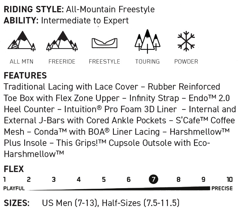 25-26 K2/ケーツー EVASION エバージョン メンズ レディース 熱成型