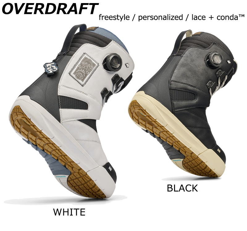 【27cm】【値下げ受付】K2 オーバードラフト スノーボードブーツ 23/24 25-26 K2/ケーツー OVERDRAFT オーバードラフト メンズ レディース 熱