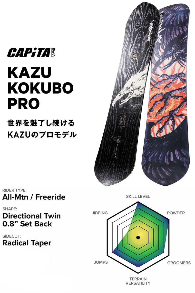 楽天市場】予約 25-26 キャピタ スノーボード CAPITA KAZU