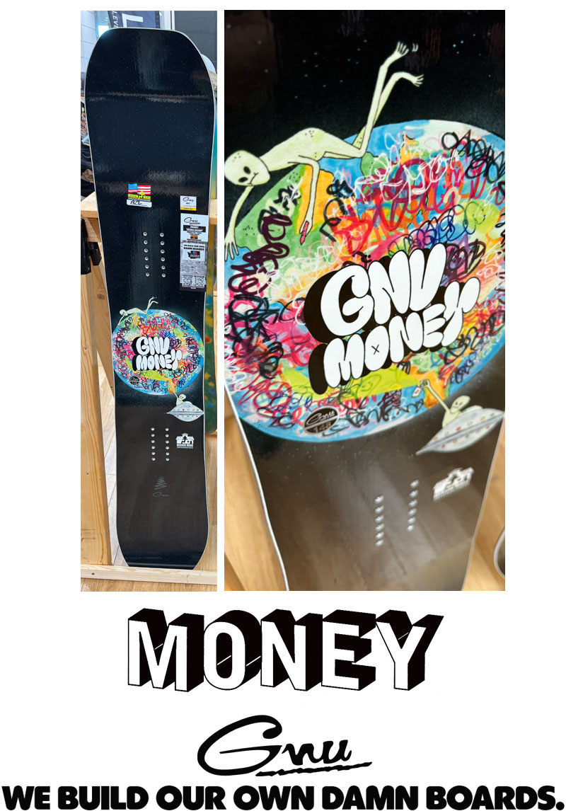 楽天市場】23-24 GNU / グヌー MONEY マネー メンズ レディース