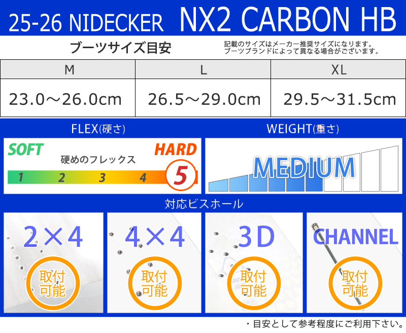 FLOW NX2 Carbon スノーボードビンディング ブラック FLOW 25-26 NIDECKER/ナイデッカー NX2 CARBON HYBRID エヌ