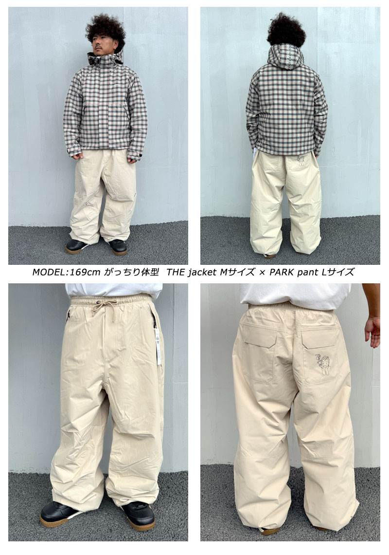 25-26 BEYOND MEDALS/ビヨンドメダルズ PARK pant 2L メンズ
