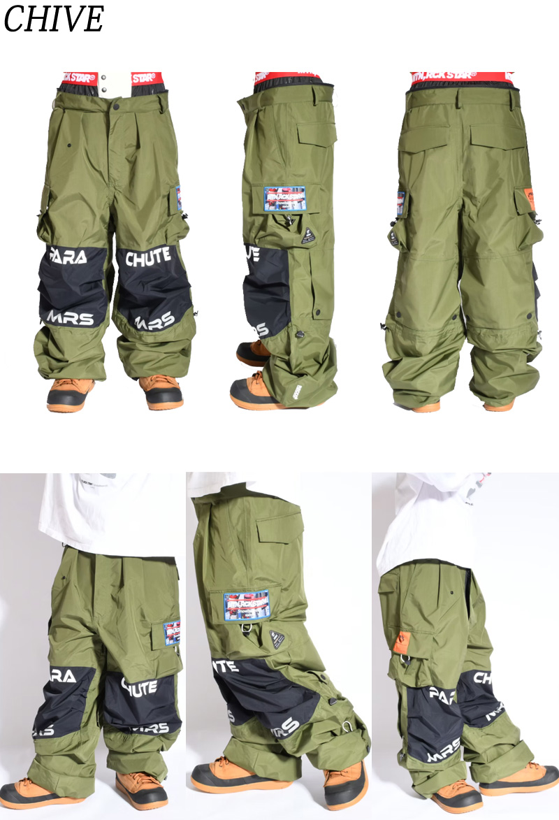 25-26 マウンテンロックスター　PARACHUTE PANTS 楽天市場】25-26 マウンテンロックスター ウェア Mtn. Rock Star