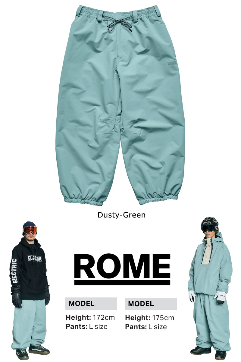25-26 ROME/ローム PROFIT pant 着用説明動画 メンズ レディース 防水