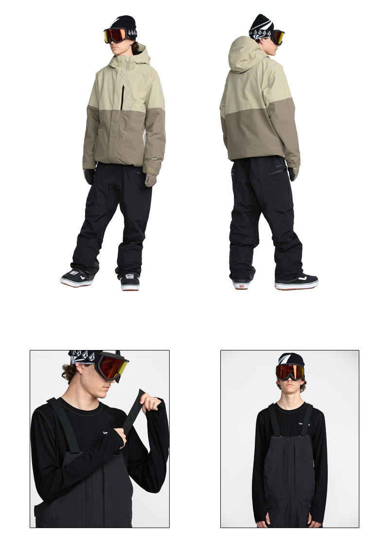 VOLCOM（ボルコム） 25-26 VOLCOM/ボルコム RAIN GORE-TEX BIB overall
