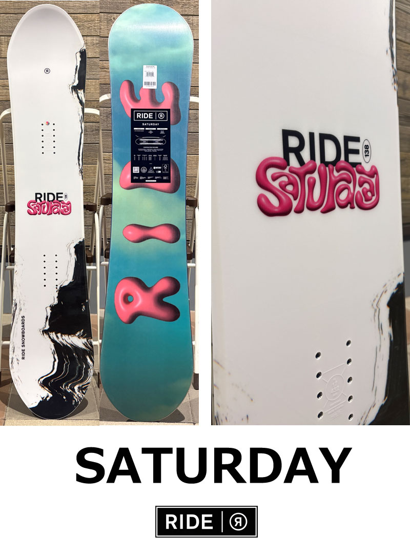 25-26 RIDE/ライド SATURDAY サタデー レディース スノーボード パーク