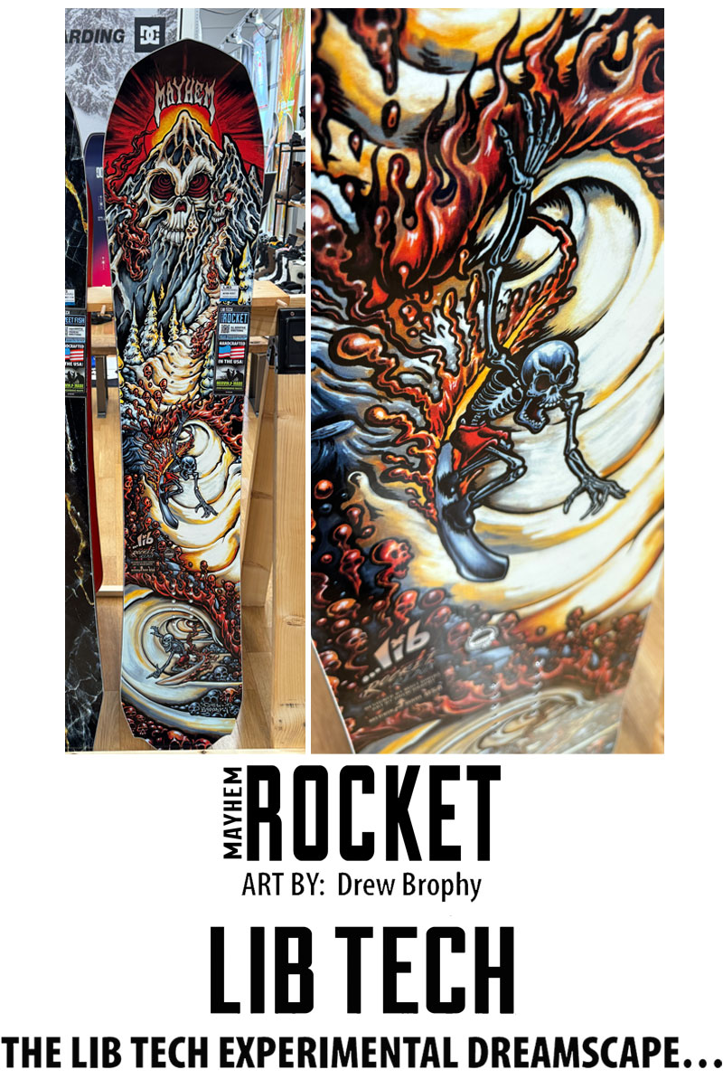 25-26 LIB TECH/リブテック MAYHEM ROCKET メイヘムロケット