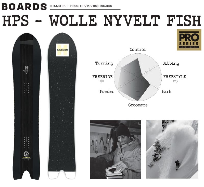 SALOMON（サロモン） 25-26 SALOMON/サロモン HPS-WOLLE NYVELT FISH