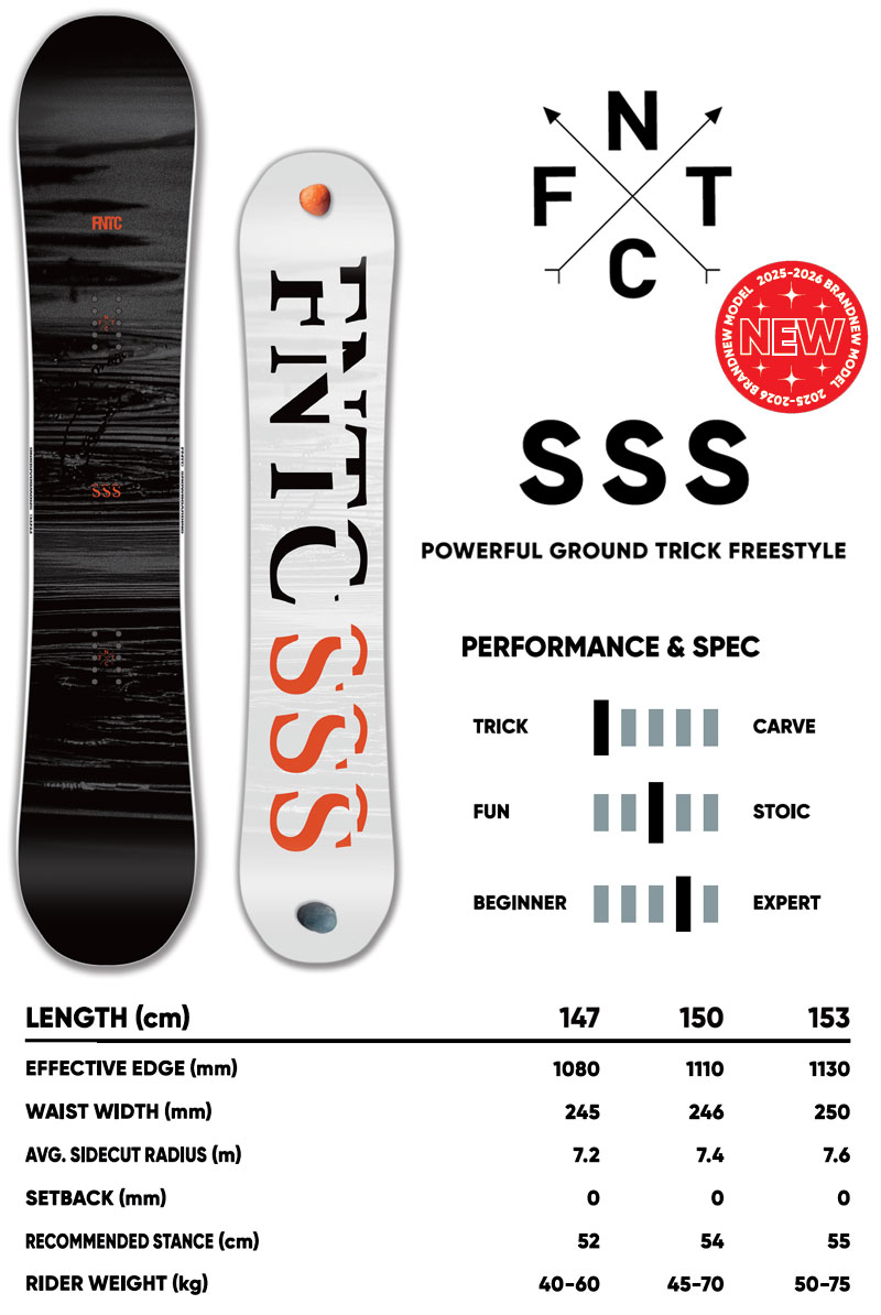 FNTC 【期間限定クーポン】25-26 FNTC/エフエヌティーシー SSS