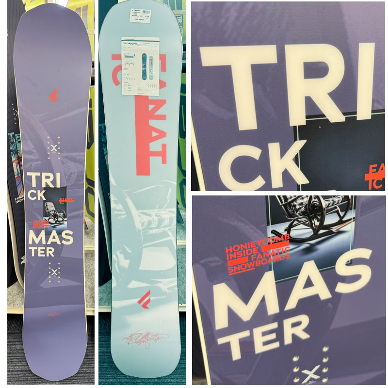スノーボード fanatic trick master 153cm 楽天市場】23-24 FANATIC / ファナティック TRICKMASTER
