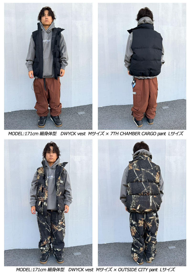 25-26 REPUBLIC&CO/リパブリック DWYCK vest 着用説明動画 メンズ