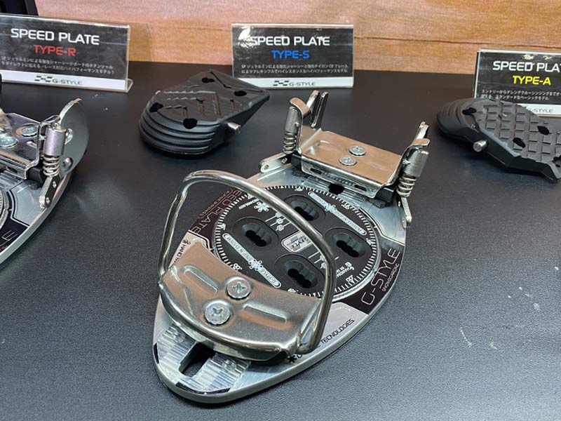 処分 G-style スノーボード ビンディング アルペン 競技用 ④ 25-26 G-STYLE / ジースタイル SPEED PLATE TYPE-S アルペン