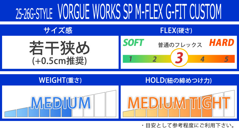 25-26 G-STYLE / ジースタイル VORGUE WORKS M-FLEX G-FIT メンズ