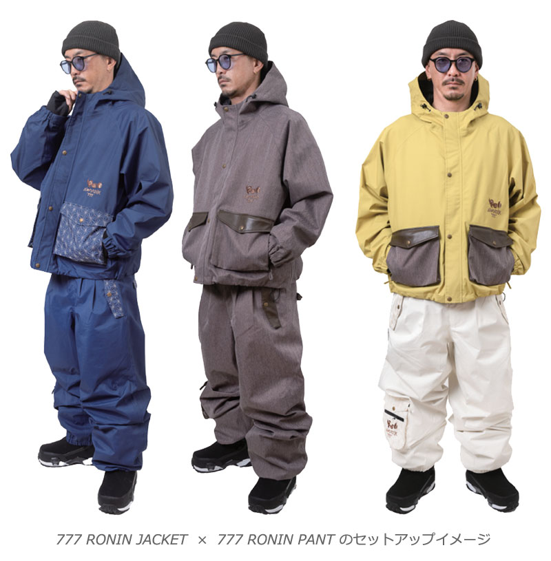 777 NOMADIK スノーボードウェア パンツ NOMADIK（ノマディック） 26-27 NOMADIK/ノマディック 777 RONIN pant