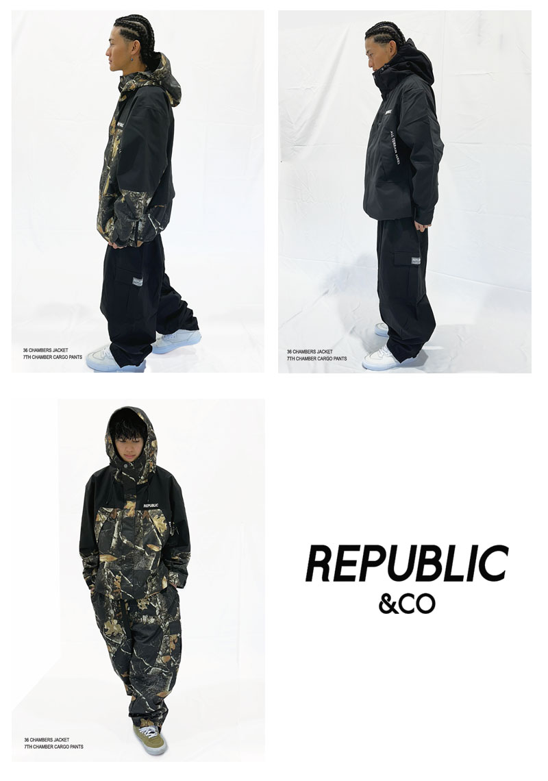 26-27 REPUBLIC&CO/リパブリック 7TH CHAMBER CARGO pant 着用動画