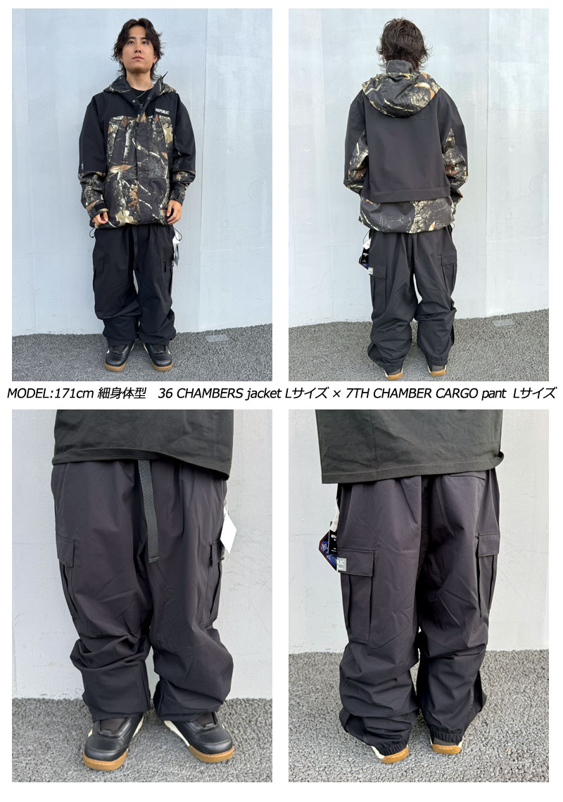 26-27 REPUBLIC&CO/リパブリック 7TH CHAMBER CARGO pant 着用動画