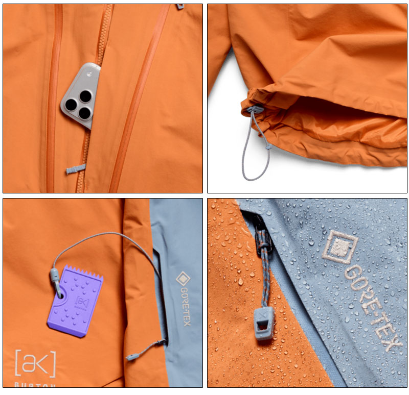 6692skf【美品】バートン　ジャケット　中綿サーモライト　スノボ BURTON（バートン） 26-27 BURTON/バートン AK CYCLIC GORE-TEX 2L
