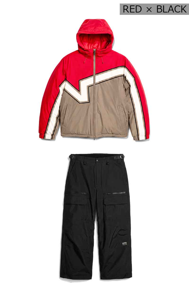 NOW 26-27 VANS/バンズ 90's BIGBLOCK jk EG CARGO SNOW pt setup 着用