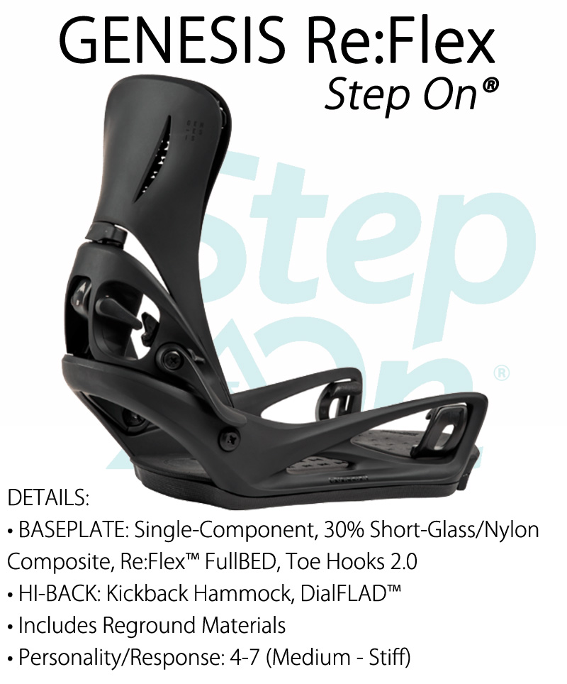 BURTON（バートン） 26-27 BURTON/バートン STEP ON GENESIS Re Flex