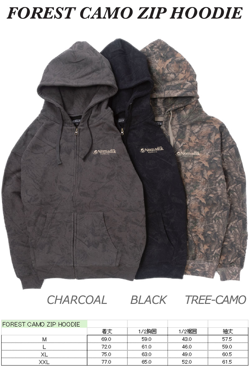 NOMADIK（ノマディック） 26-27 NOMADIK/ノマディック FOREST CAMO ZIP