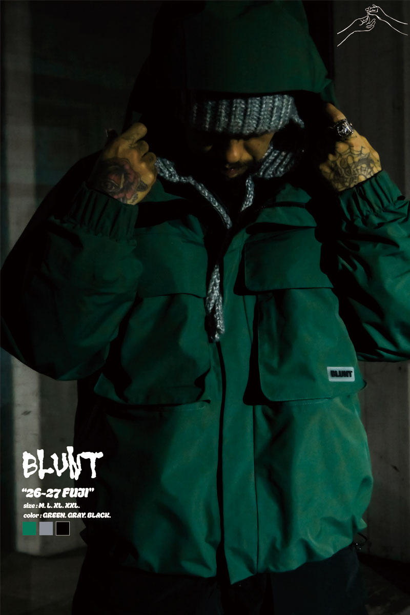 26-27 BLUNT/ブラント FUJI jacket 戸田真人 メンズ レディース 防水