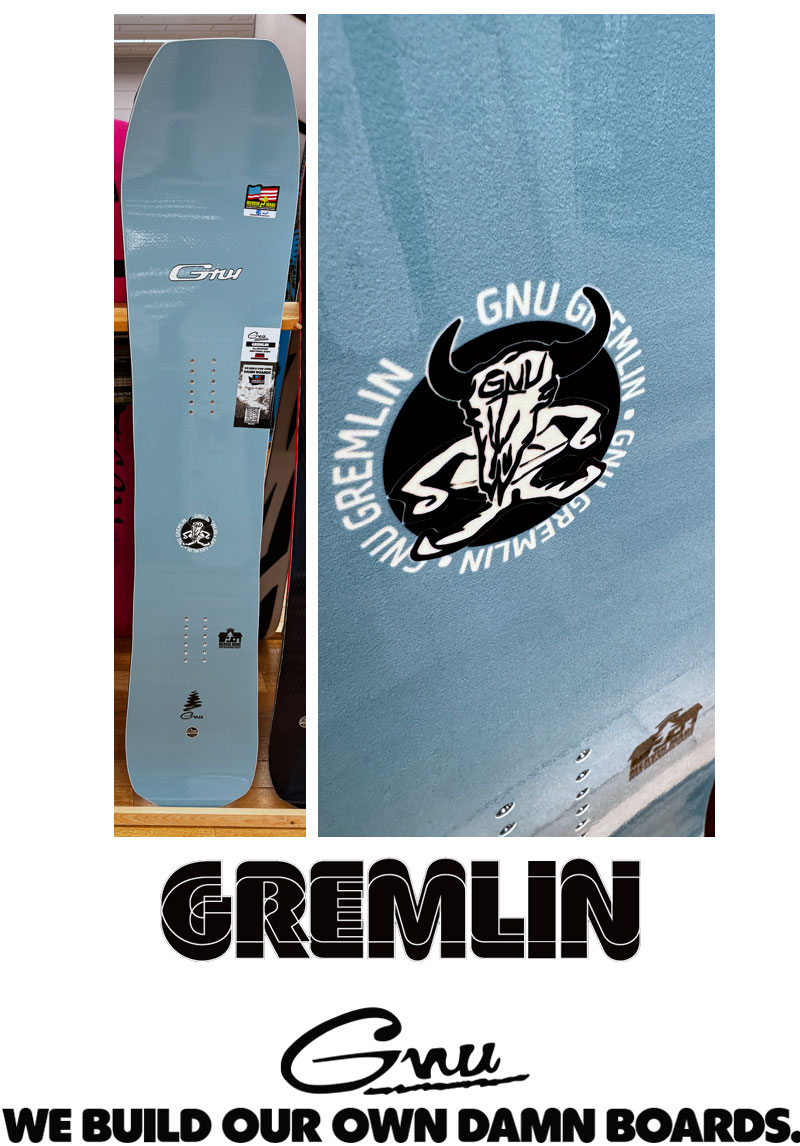 26-27 GNU/グヌー GREMLIN グレムリン メンズ スノーボード パウダー