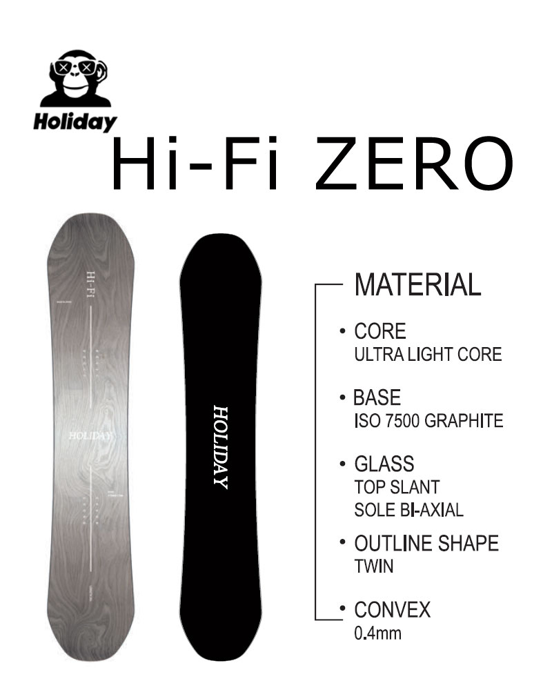 HOLIDAY 26-27 HOLIDAY/ホリデー Hi-Fi ZERO ハイファイゼロ メンズ