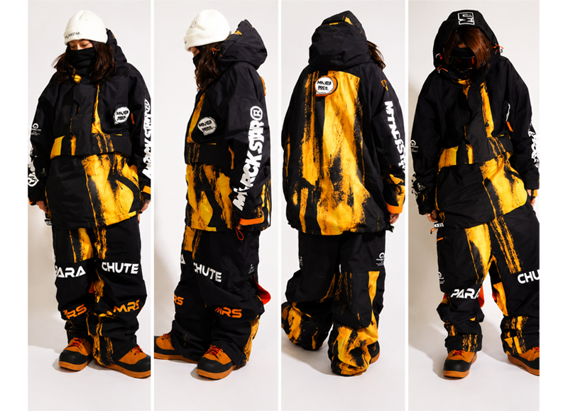 MOUNTAINROCKSTARマウンテンロックスター上下セット25〜26モデル 26-27 MOUNTAIN ROCK STAR/マウンテンロックスター HARUMAKI2jk