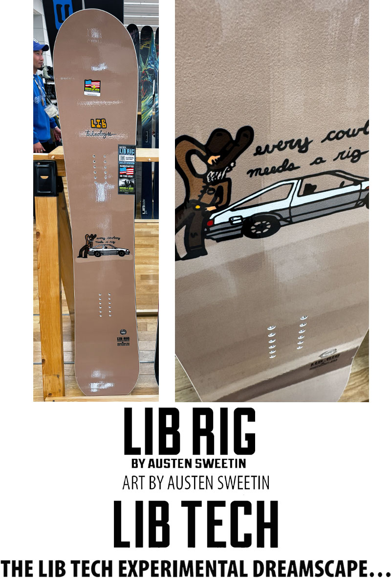 26-27 LIB TECH/リブテック RIG リブリグ メンズ スノーボード