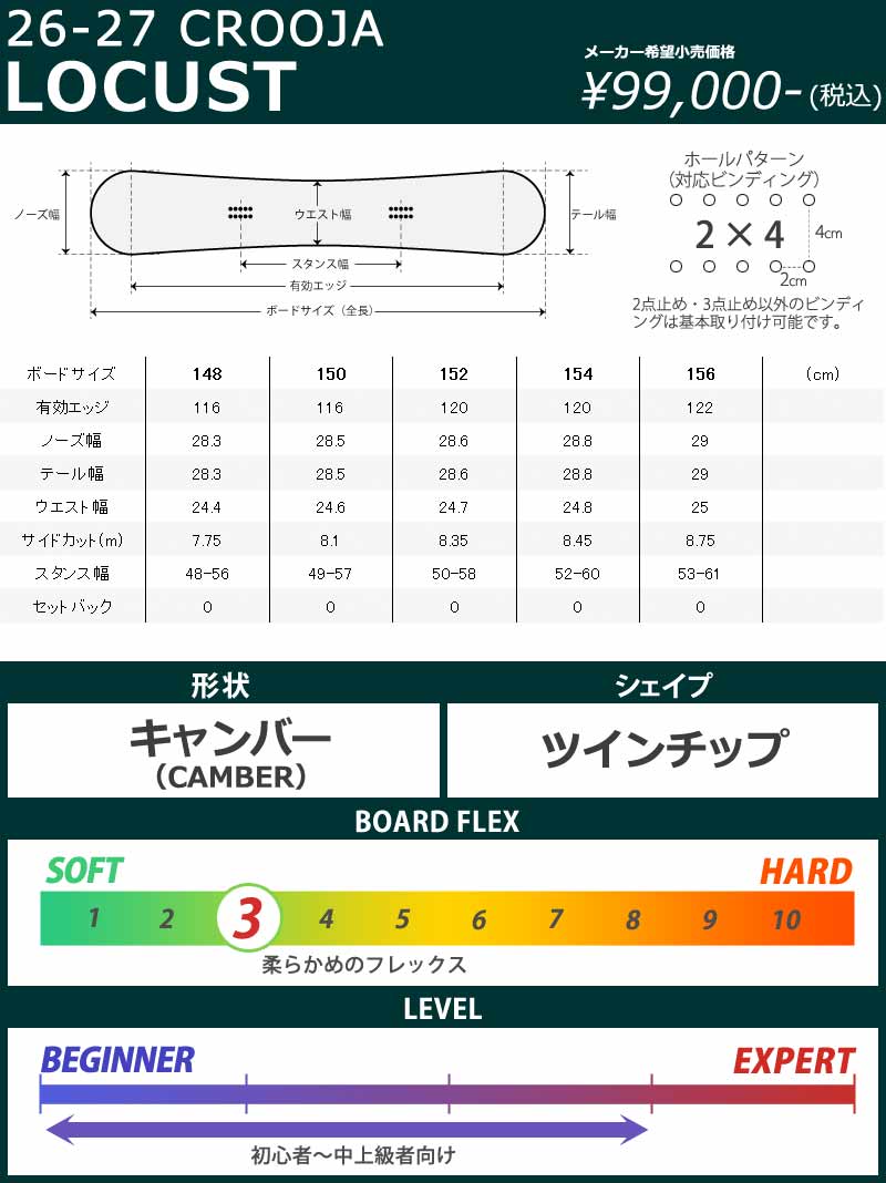 CROOJA 26-27 CROOJA/クロージャ LOCUST ローカスト メンズ