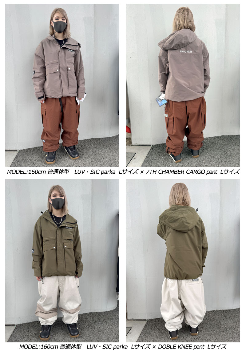 26-27 REPUBLIC&CO/リパブリック LUV SIC PARKA jacket 着用動画