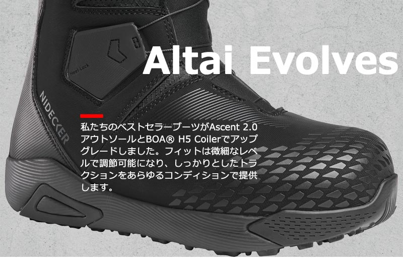 Nidecker Altai ナイデッカー アルタイ 27cm NIDECKER（ナイデッカー） 26-27 NIDECKER/ナイデッカー ALTAI MEN