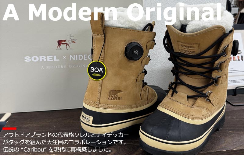 NIDECKER（ナイデッカー） 26-27 NIDECKER/ナイデッカー SOREL CARIBOU