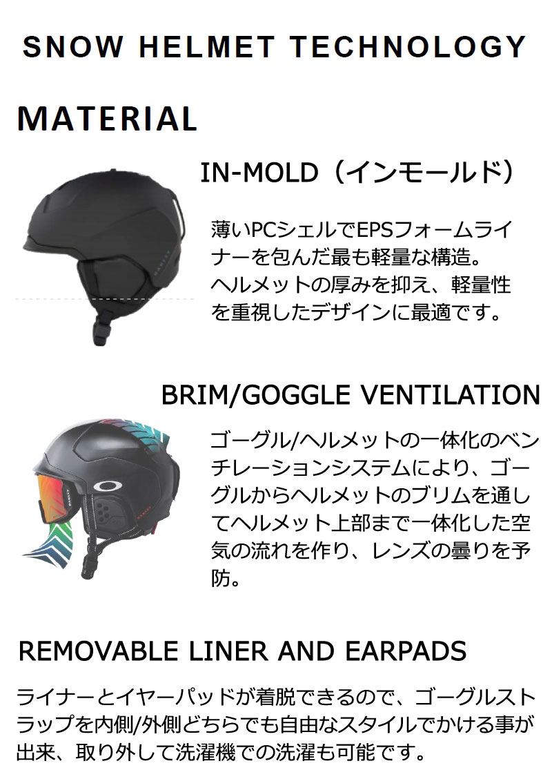 OAKLEY（オークリー） MOD1 ASIAN FIT ヘルメット アジアンフィット