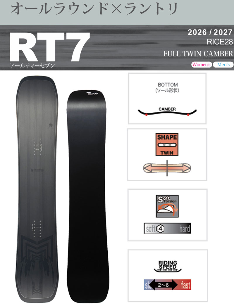 RICE28 26-27 RICE28/ライス RT-7 LTD アールティーセブン リミテッド