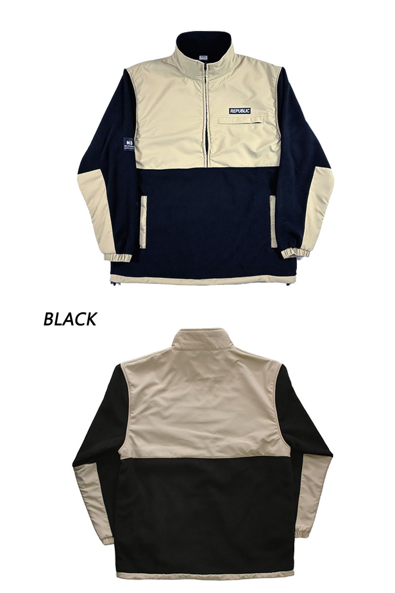 26-27 REPUBLIC&CO/リパブリック R.P.M.PULLOVER FLEECE jacket メンズ