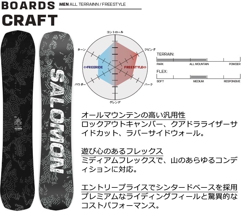 SALOMON(サロモン) 26-27 SALOMON/サロモン CRAFT クラフト メンズ SALOMON(サロモン) 26-27 SALOMON/サロモン CRAFT クラフト メンズ