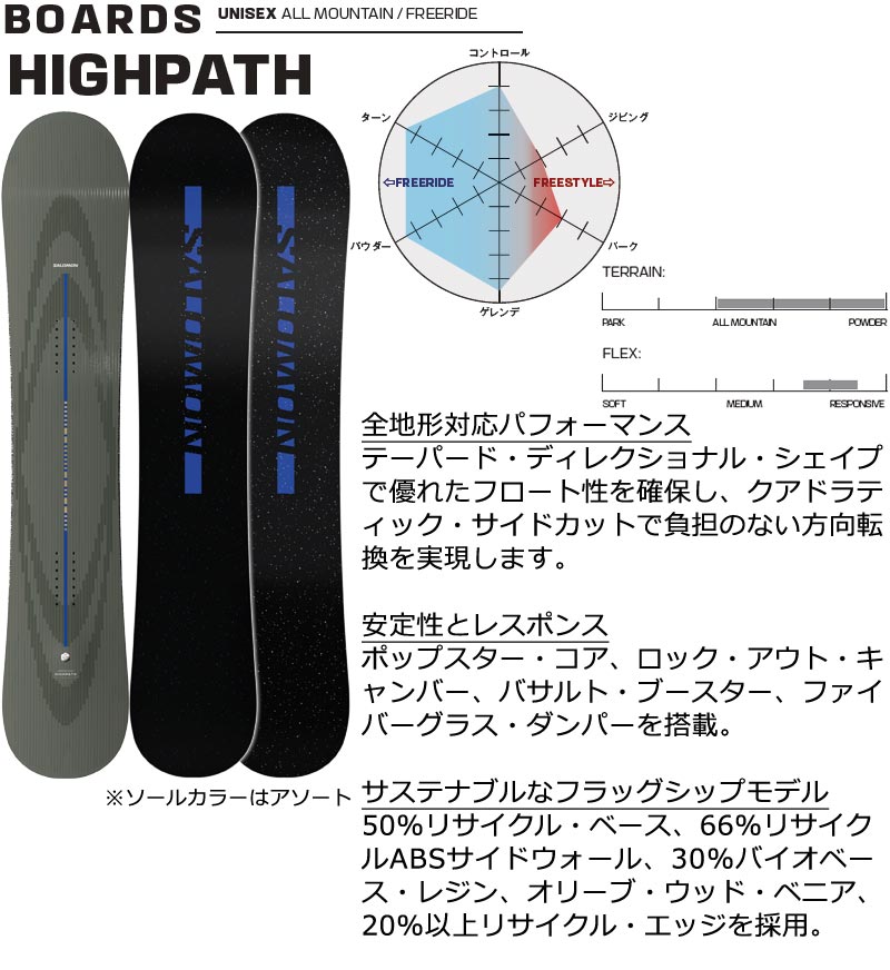 SALOMON（サロモン） 26-27 SALOMON/サロモン HIGHPATH ハイパス